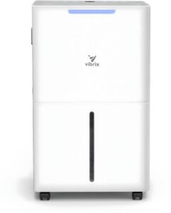 Vibrix DryFlow6 beste prijs kwaliteit luchtontvochtiger voor kelder