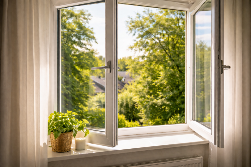 Huis koelen zonder airco - Laat ramen niet open staan